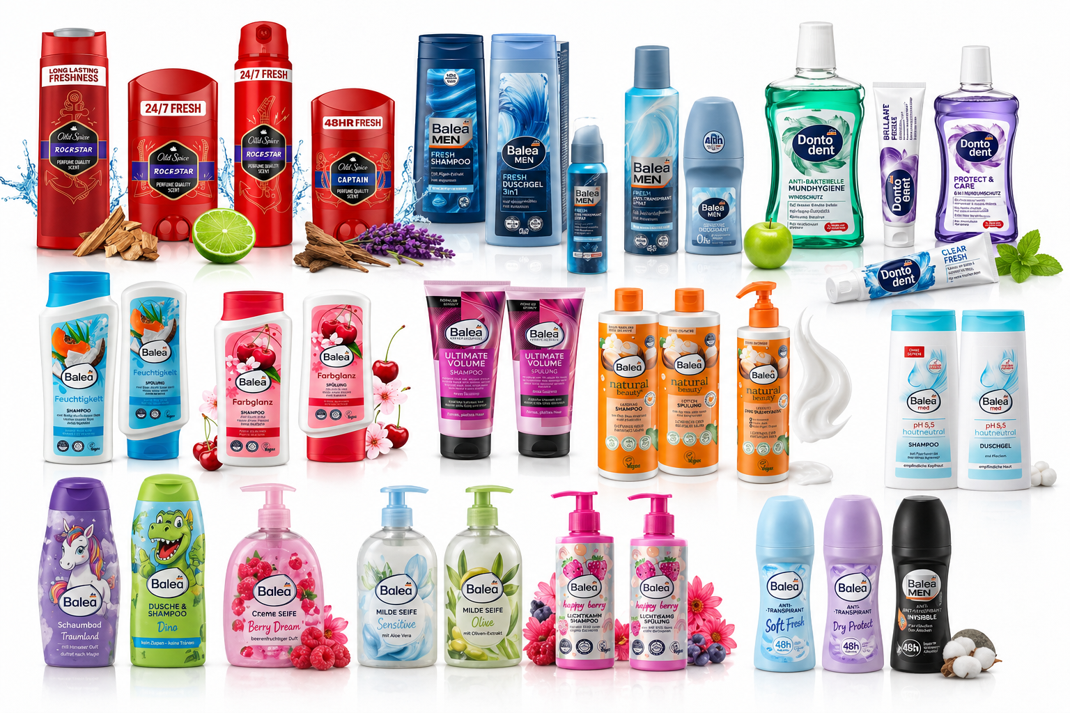 Nos Packs - Balea / Old Spice / DontoDent