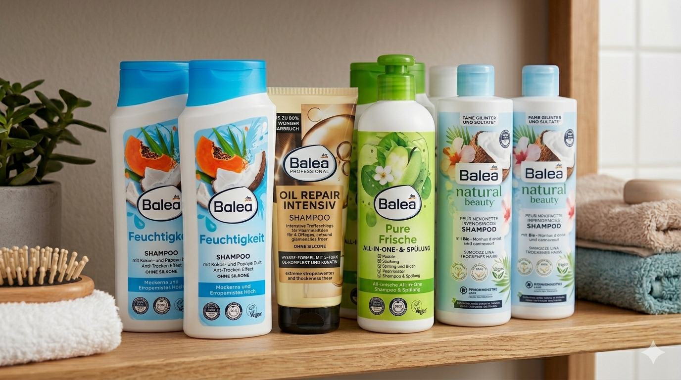 Balea - Shampoing  / Après-shampoing / Masque Capillaire / Spray Protecteur