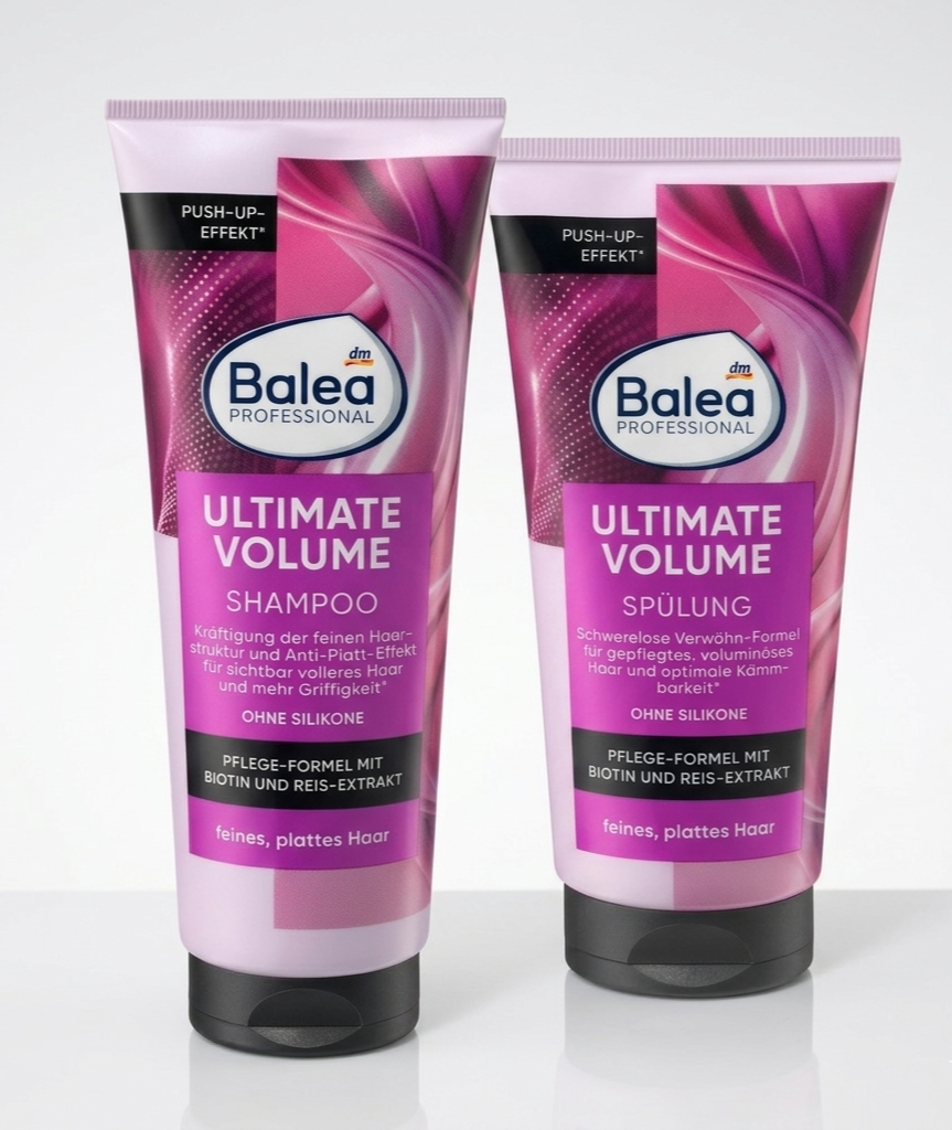Pack Balea - Shampoing + Après-shampoing Volume Ultime