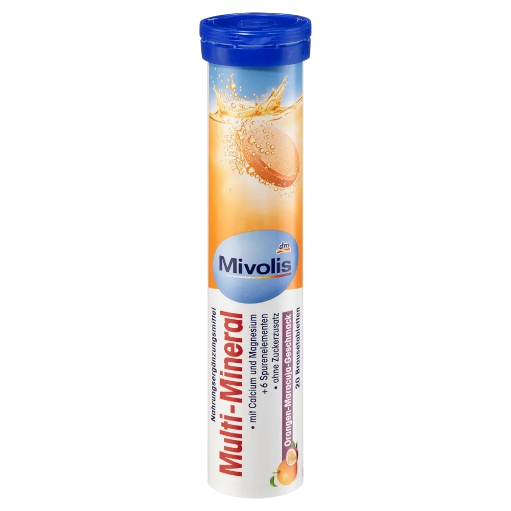 Mivolis - Comprimés effervescents multiminéraux, 20 comprimés, 82 g