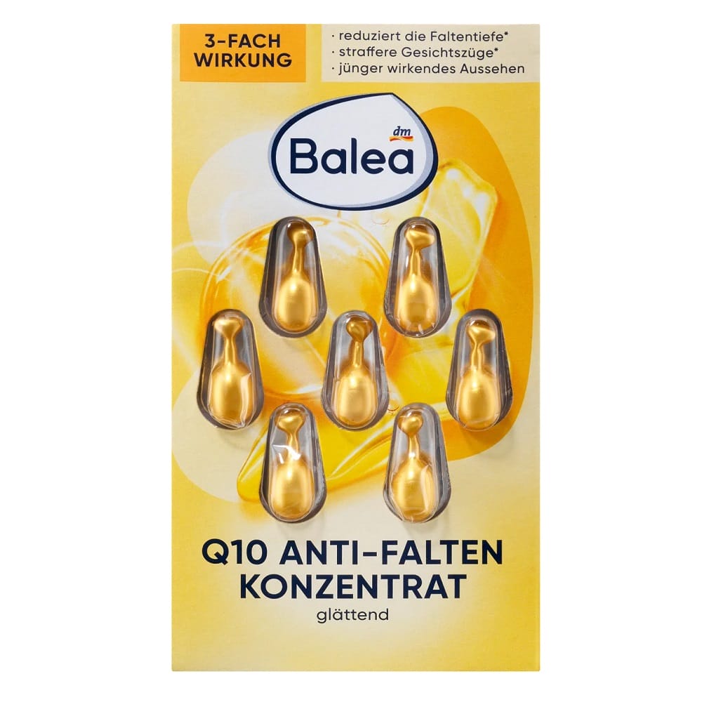 Balea - Capsules concentrées anti-rides Q10