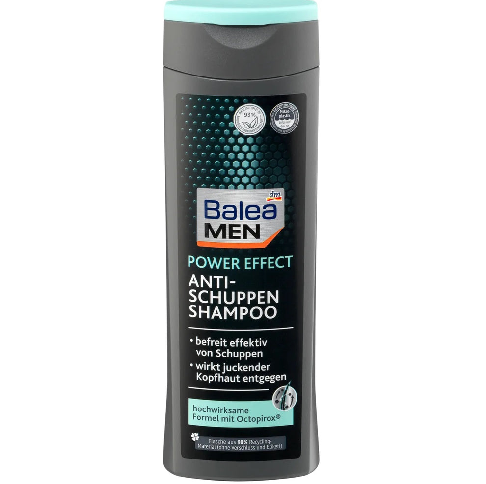 Balea Men - Shampoing antipelliculaire Power Effect, 250 ml