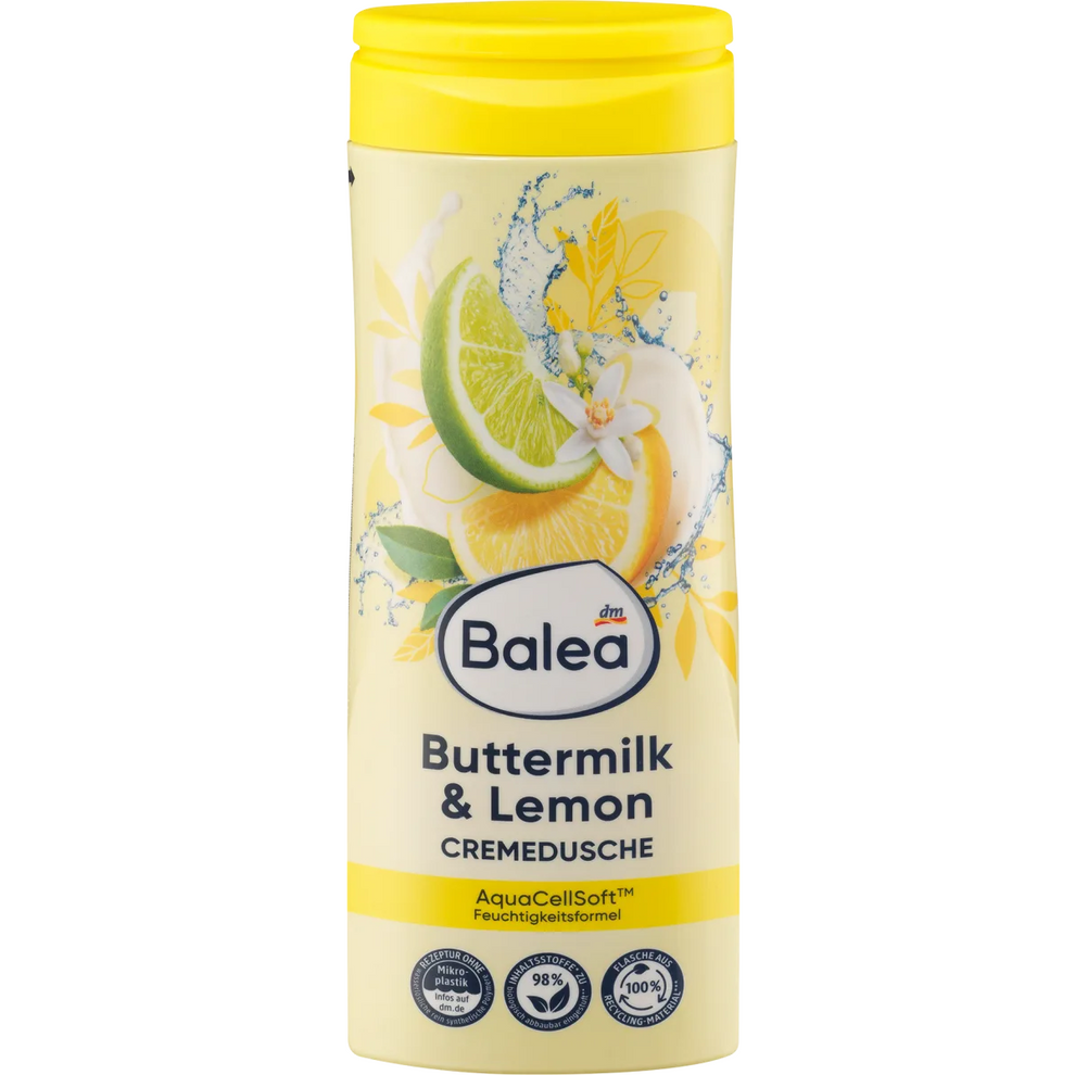 Balea - Crème de douche Babeurre et Citron, 300 ml