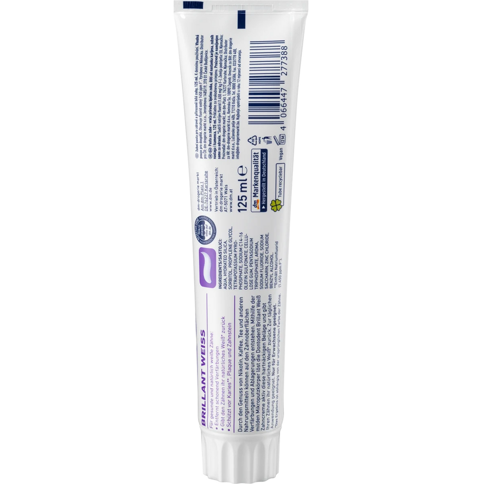 DontoDent - Dentifrice brillant, 125 ml