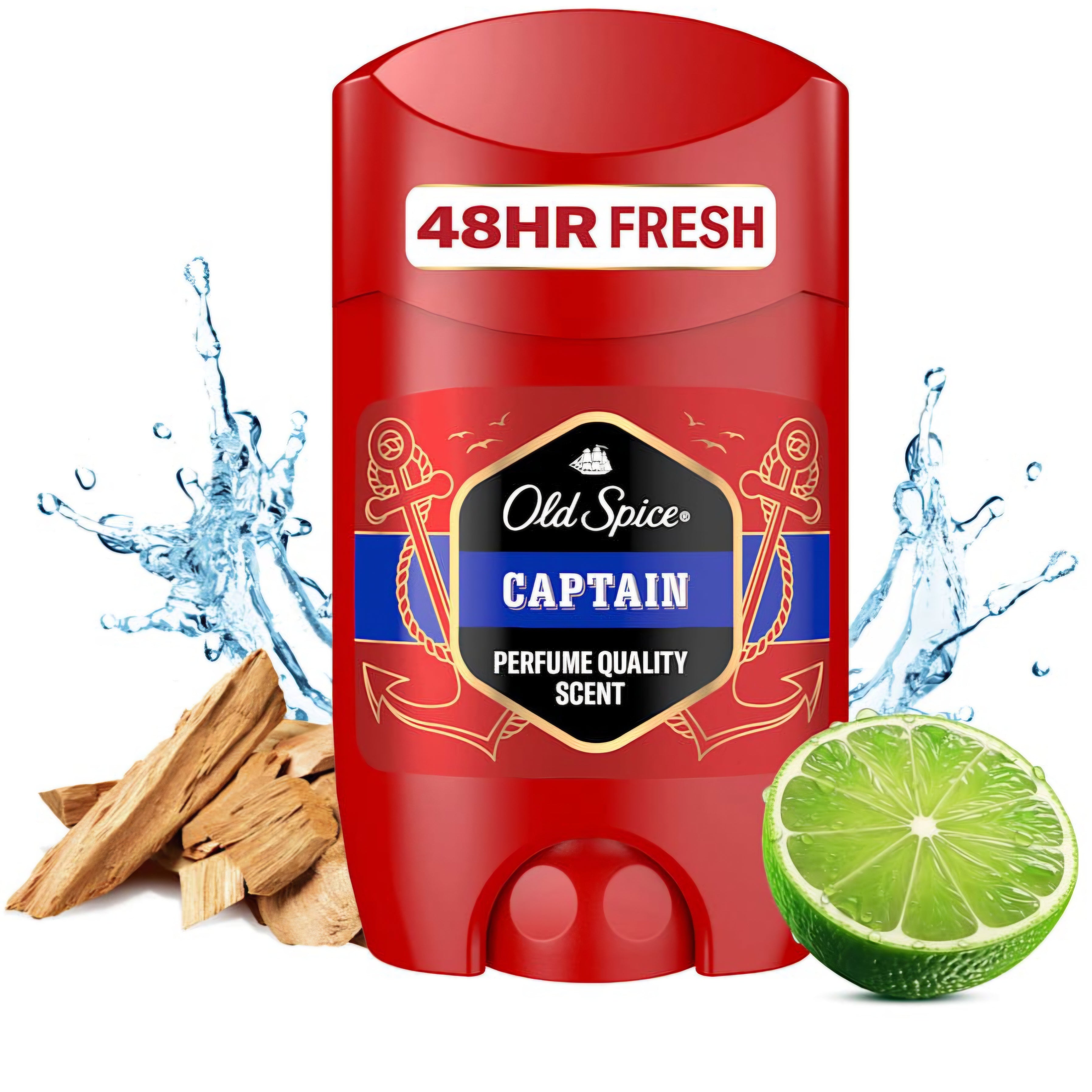 Old Spice - Déodorant stick Captain, 50 ml