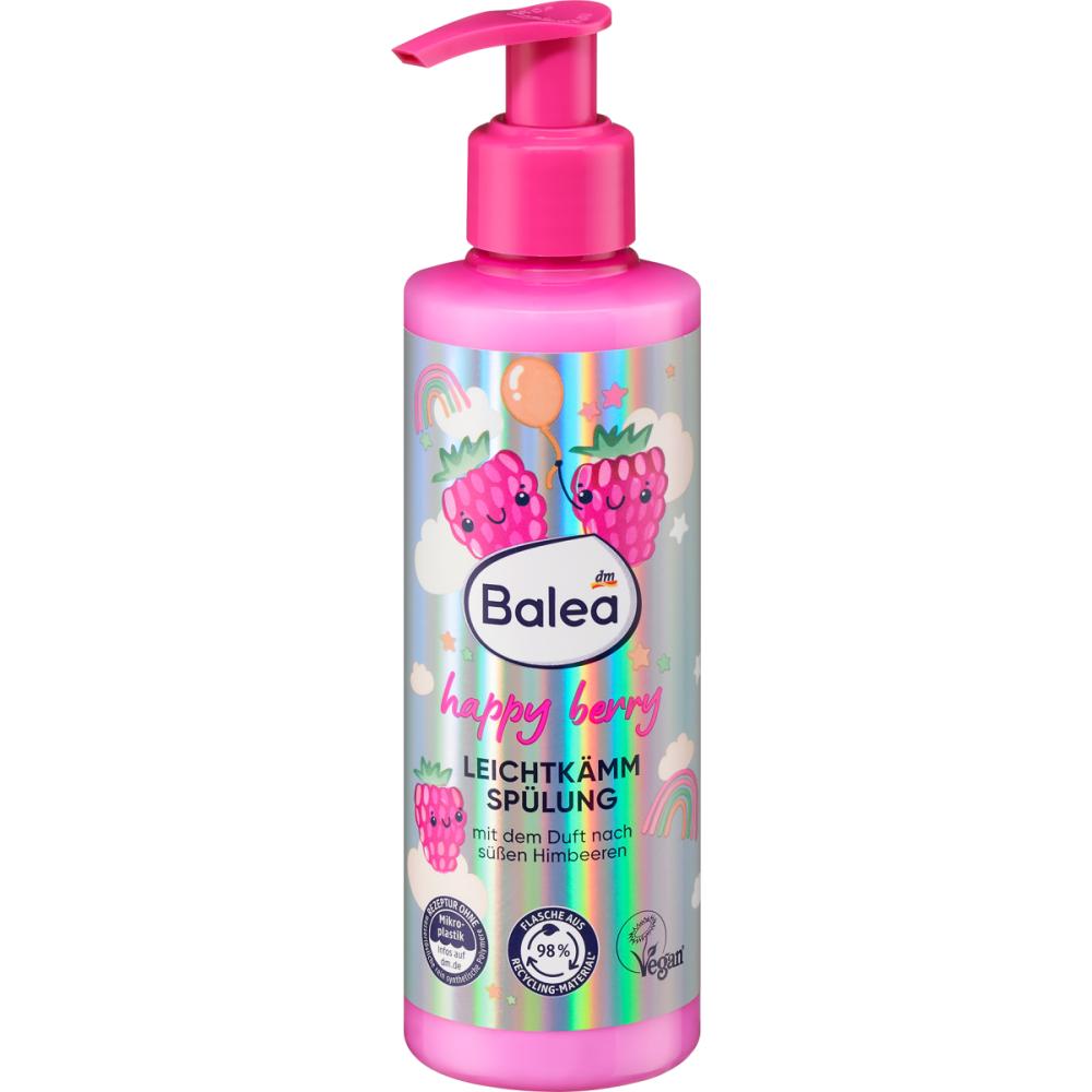 Balea - Après-shampoing Easy-comb Happy Berry, 200 ml