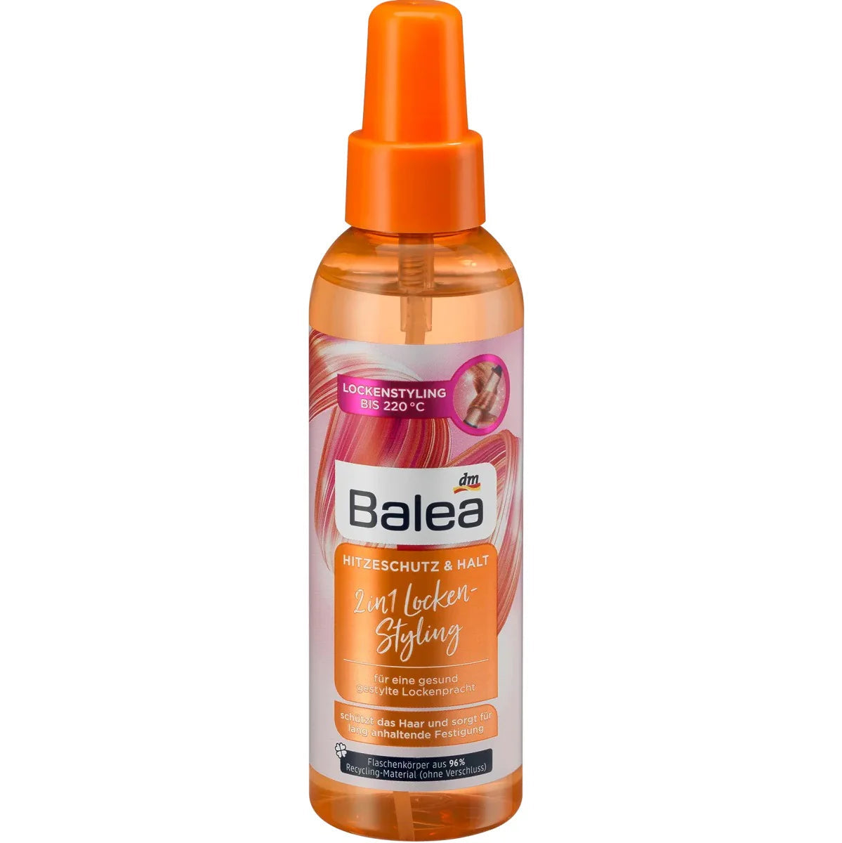 Balea - Spray protecteur de chaleur 2 en 1 pour boucles et coiffage, 150 ml