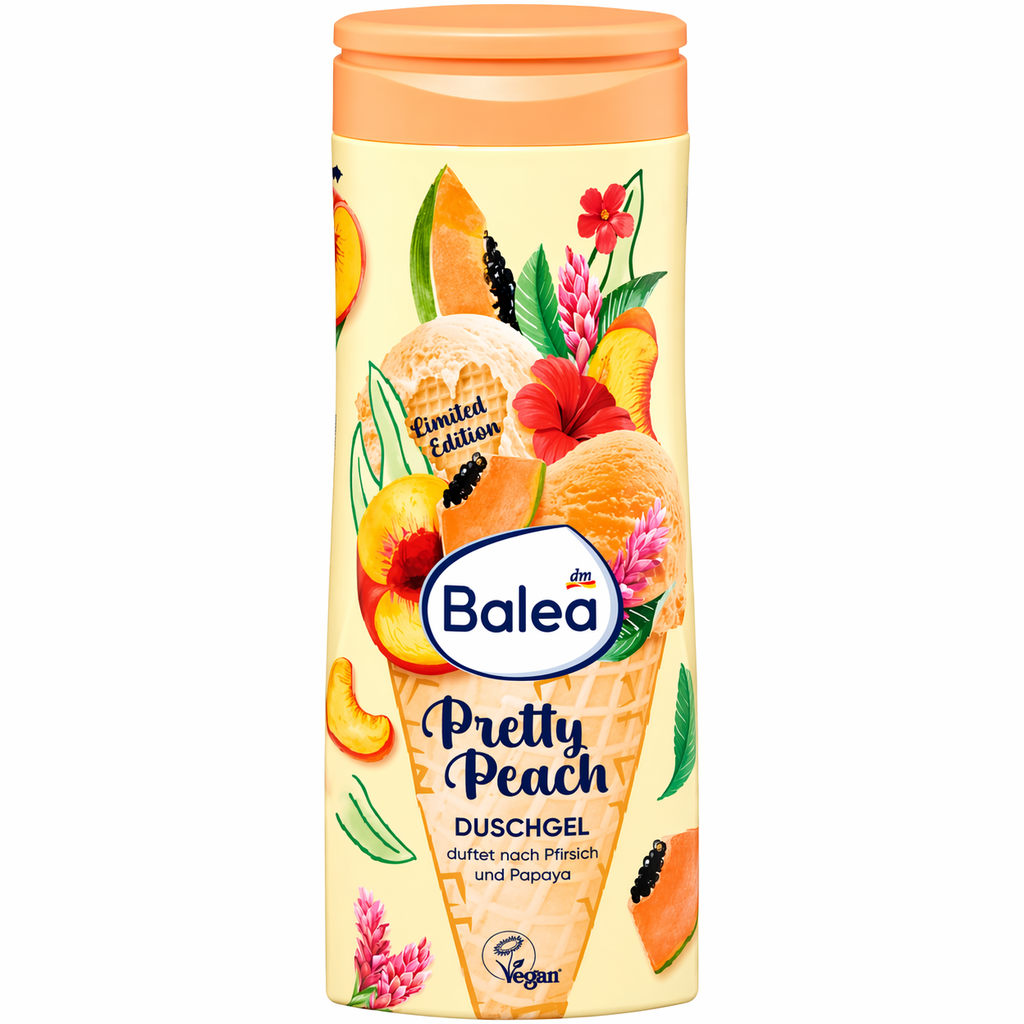 Balea - Gel douche Pretty Peach, 300 ml