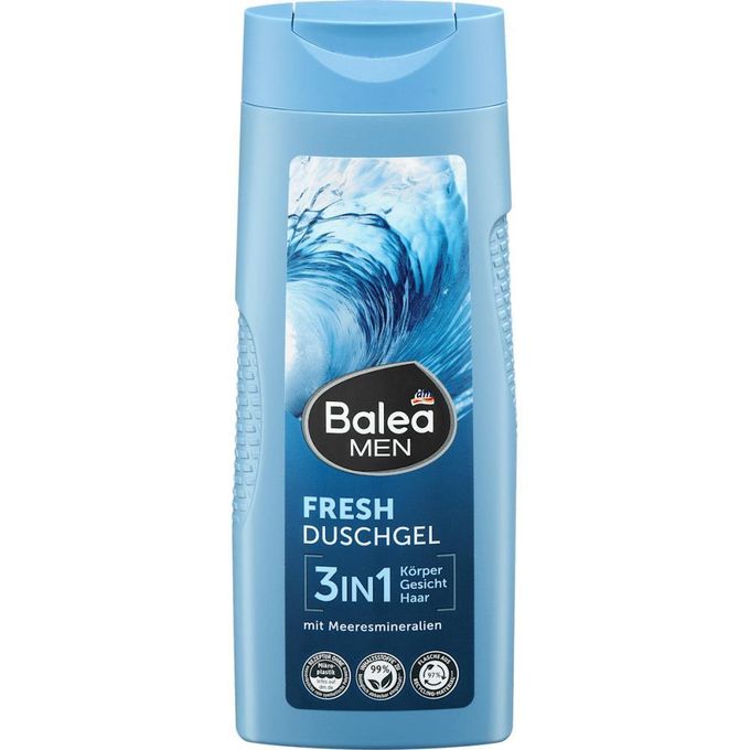 Balea Men - Gel douche 3 en 1 Fresh, 300 ml