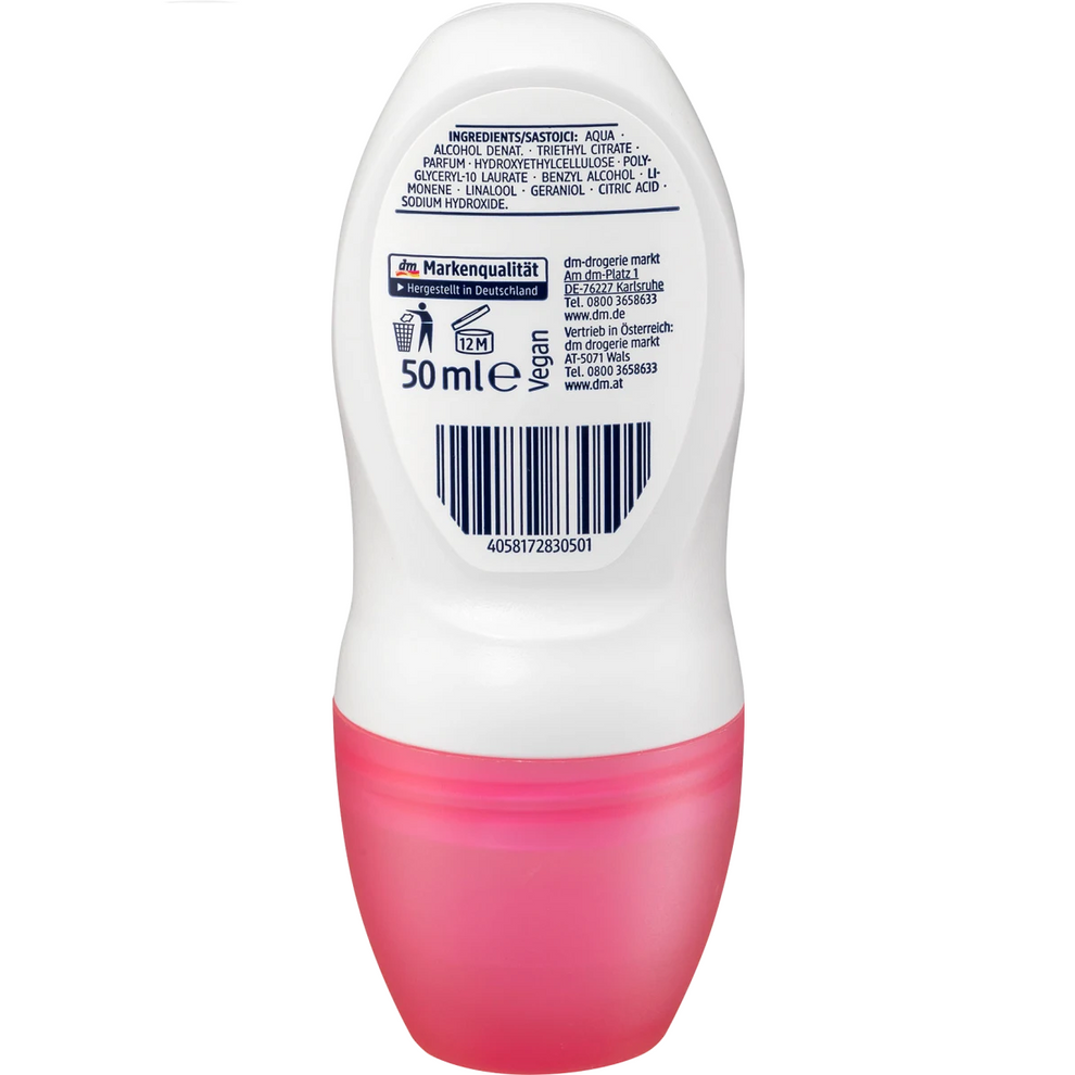 Balea - Déodorant roll-on Sweet Sunshine, 50 ml