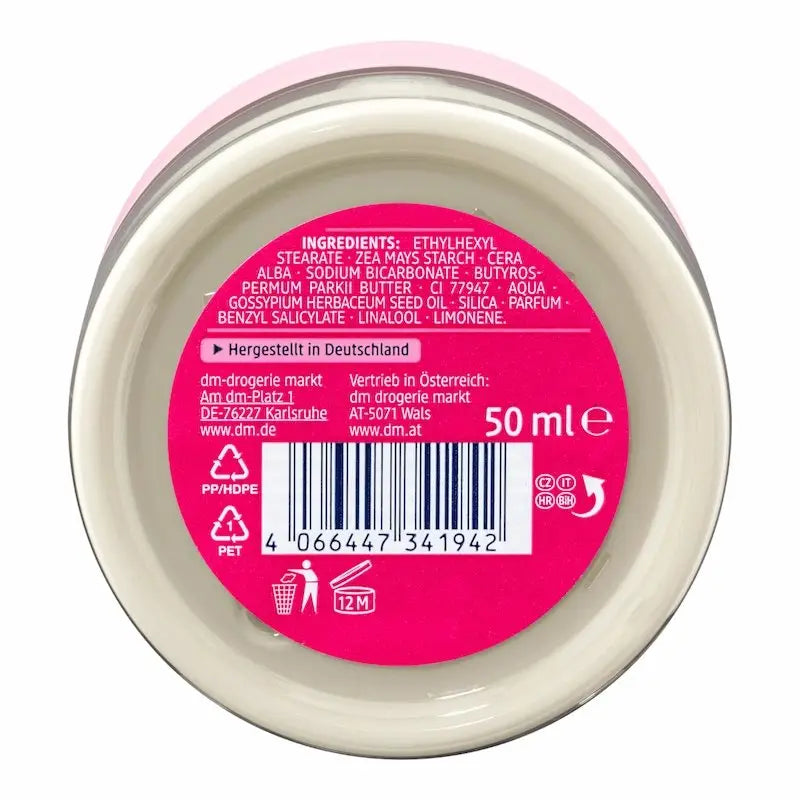 Balea - Crème déodorante au bicarbonate de soude, 50 ml