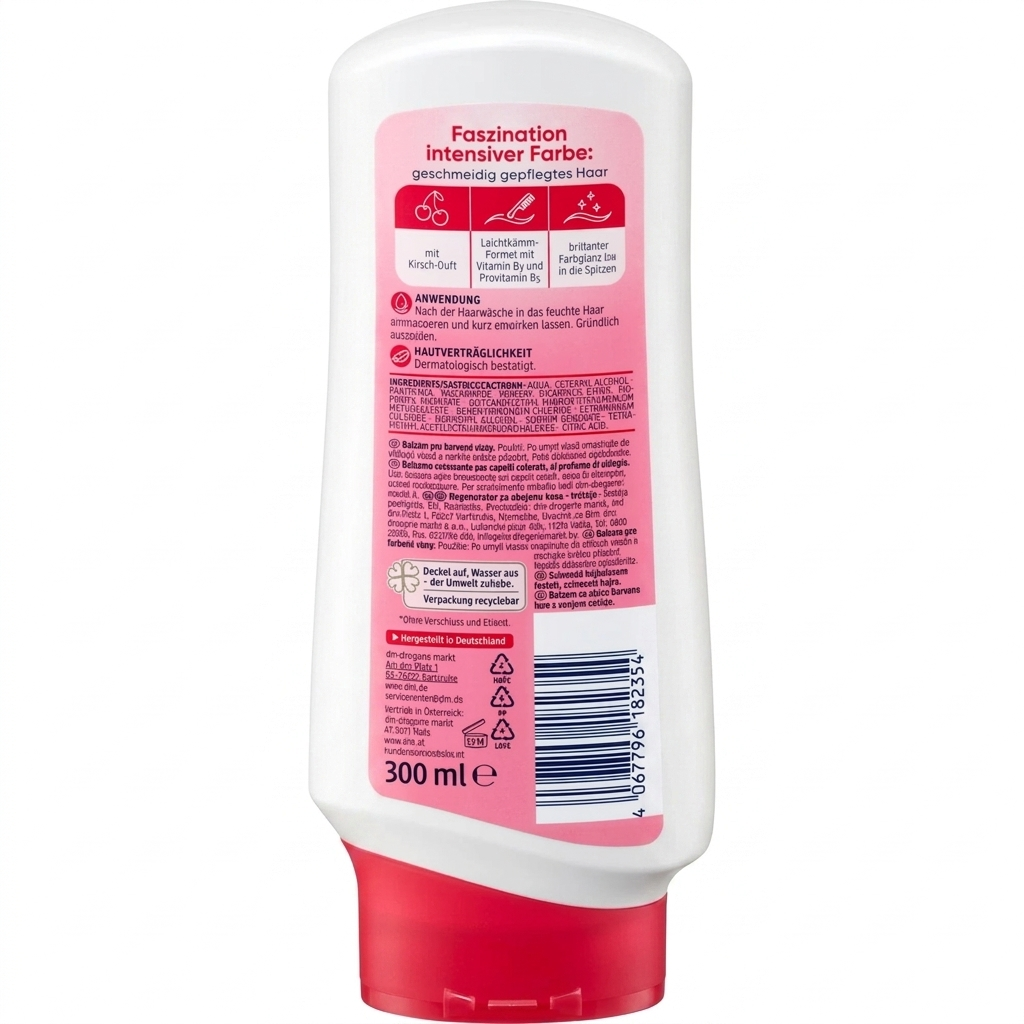 Balea - Après-shampoing pour faire briller la couleur, 300 ml