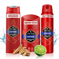 Pack Old Spice Captain - Gel Douche 3-en-1+ Stick + Déodorant Spray