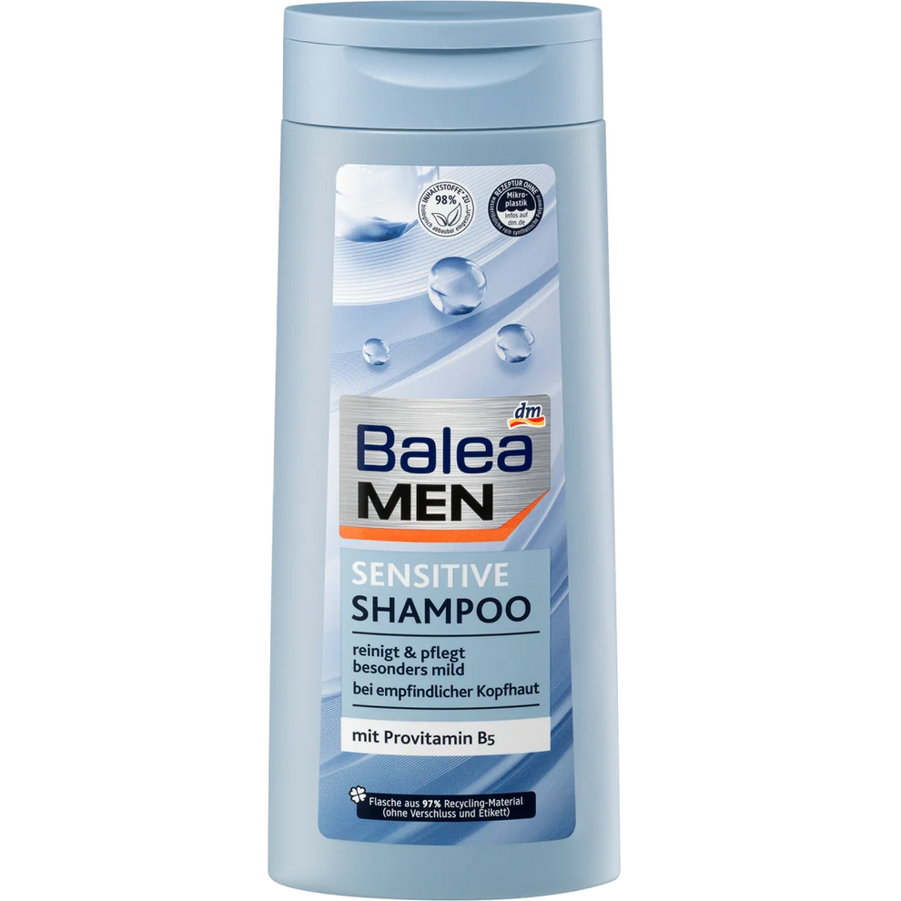 Balea Men - Shampoing pour peaux sensibles, 300 ml