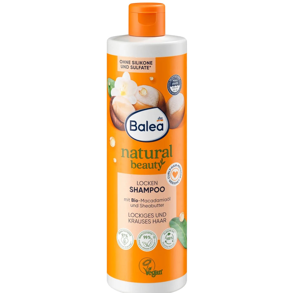 Balea - Shampoing Natural Beauty Curls, 400 ml