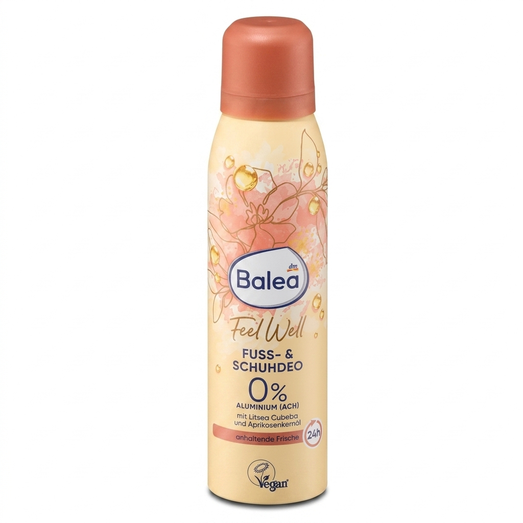 Balea - Déodorant pour pieds et chaussures Feel Well, 150 ml