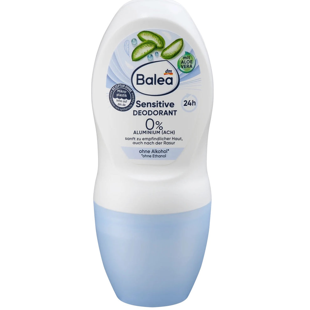 Balea - Déodorant roll-on pour peaux sensibles, 50 ml