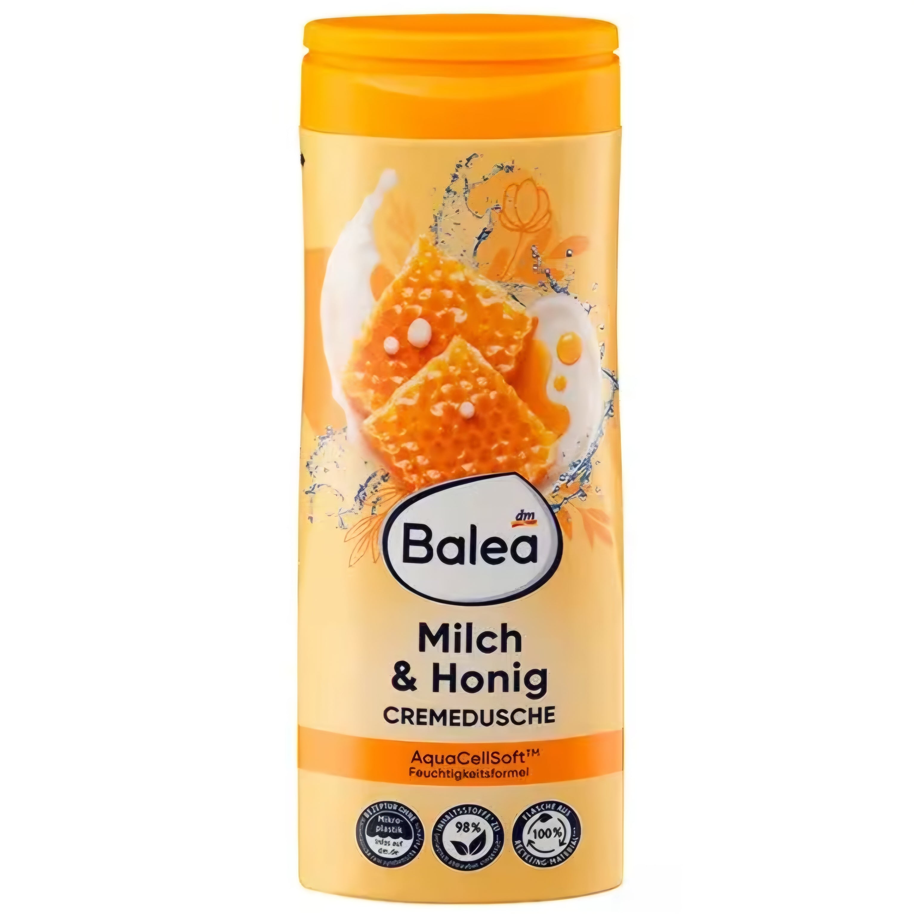 Balea - Crème de douche au lait et au miel, 300 ml