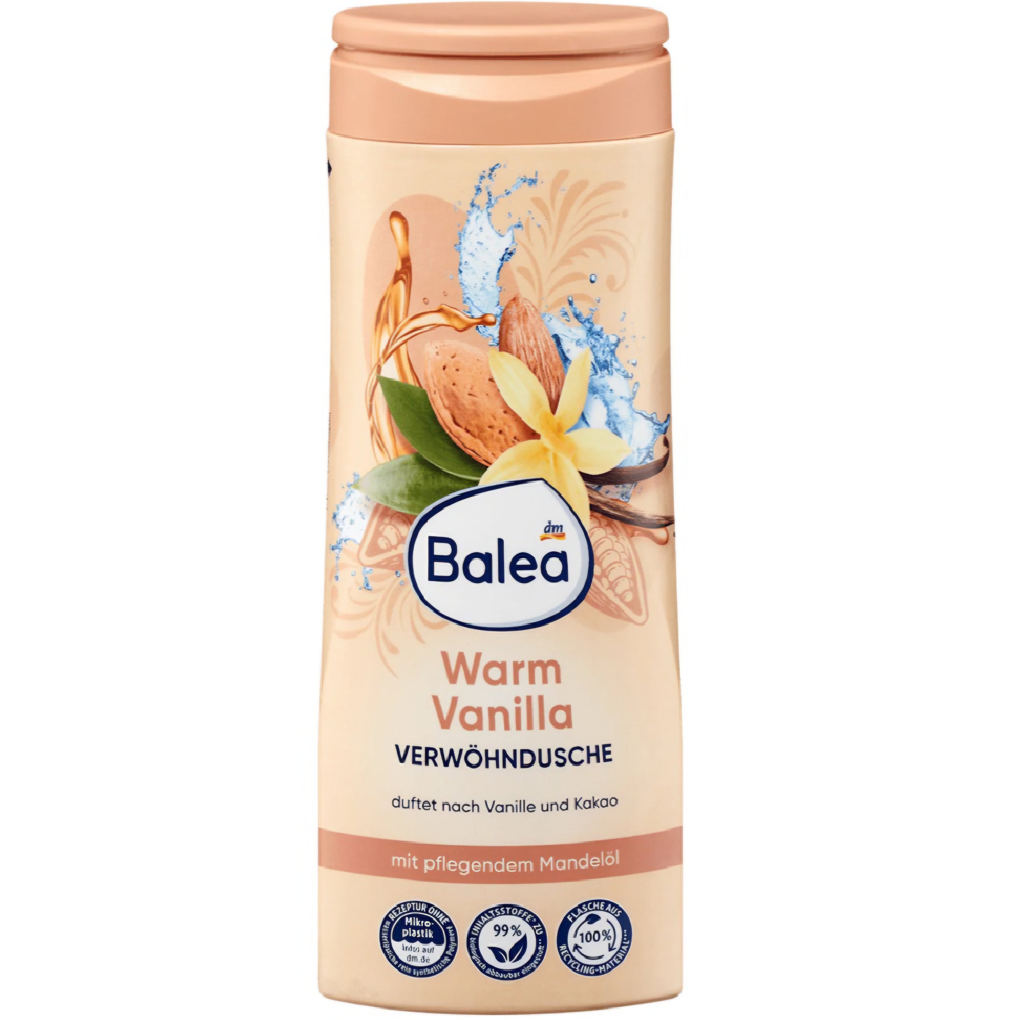 Balea - Gel douche vanille chaude, 300 ml