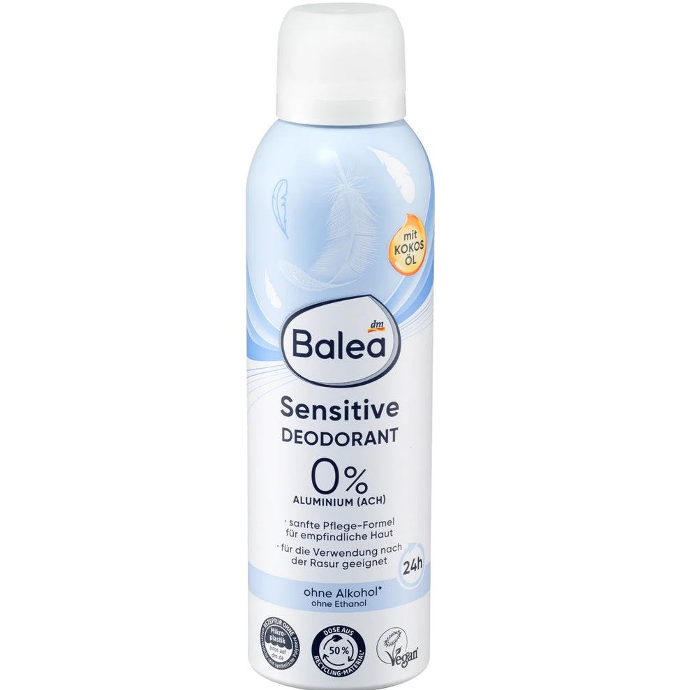 Balea - Déodorant en spray pour peaux sensibles, 200 ml
