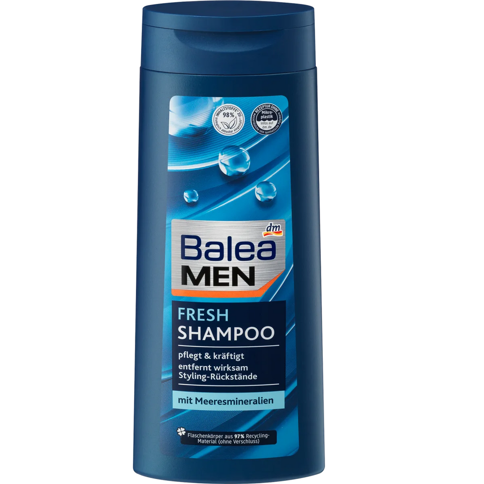 Balea Men - Shampoing Fraîcheur, 300 ml